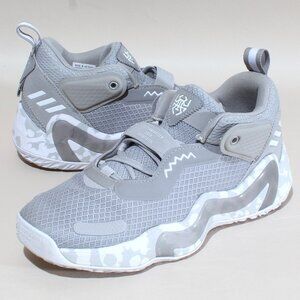 adidas Men's D.O.N. Issue #3 Size 7 Basketball Shoes Gray & White